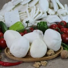 Tam yağlı keçi topak peyniri 400 gr
